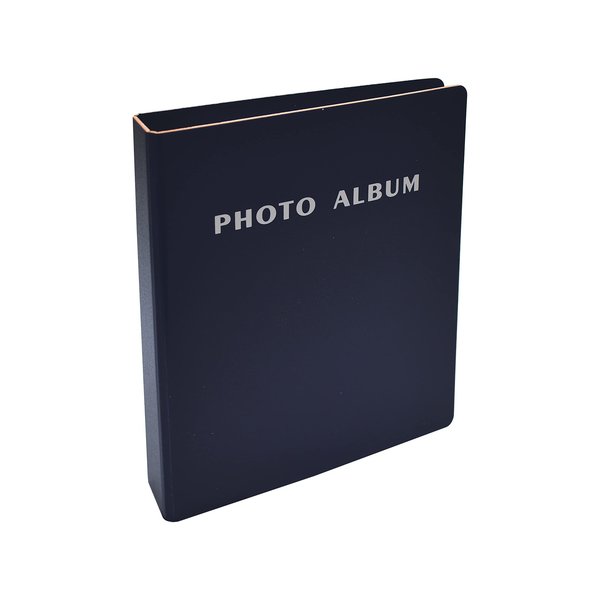 Better Office Products Hard Cover Mini Photo Binder, 2-Ring, Holds 36-4x6 Photos, Clear Heavyweight Pocket Sleeves 32114